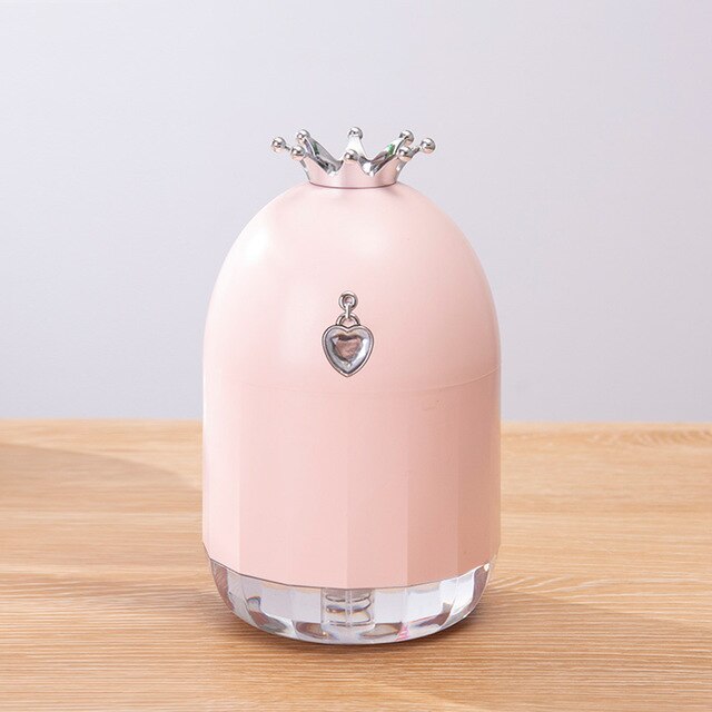 7-Color Mini Humidifier Creative Silent Home Mist Air Water Diffuser