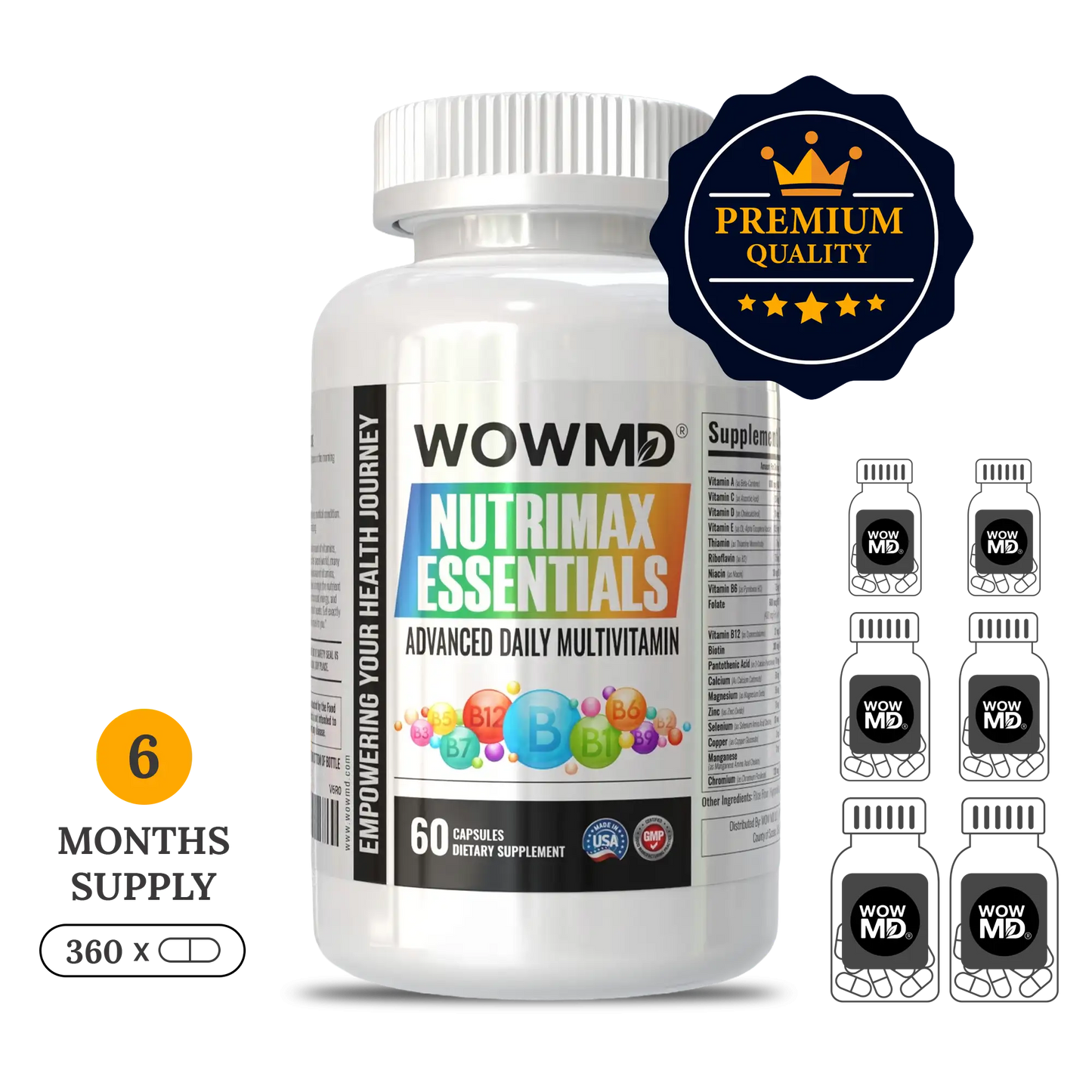Essentials Advanced Daily Multivitamin Complete Nutrient Support