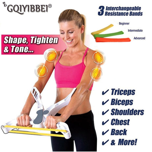 Upper Body Hand Grip Strength Trainer Forearm Wrist Fitness Gym Device