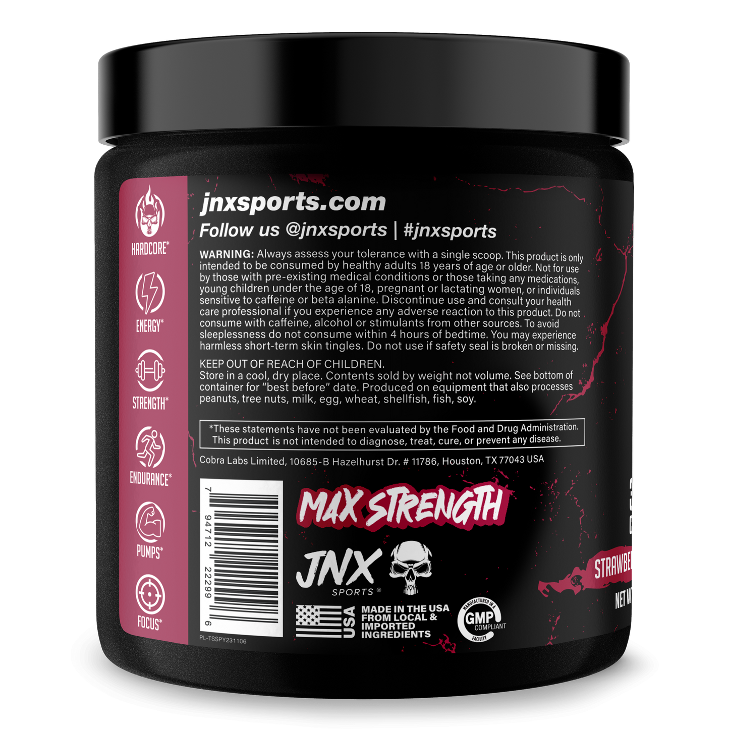 The Shadow Pre-Workout Energy Focus & Performance Booster
