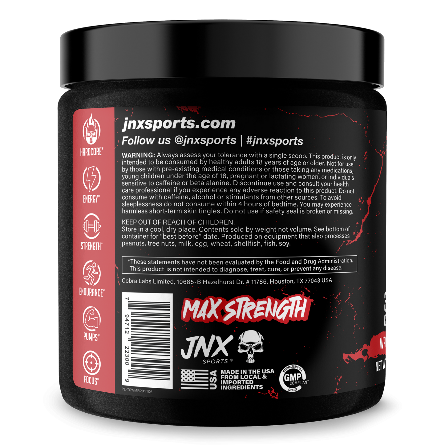 The Shadow Pre-Workout Energy Focus & Performance Booster