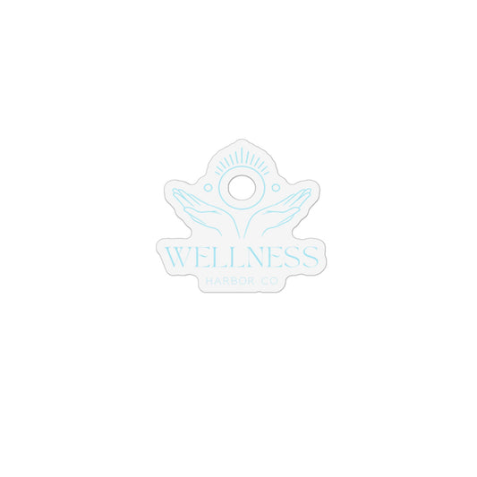 Wellness Spa Logo Custom Shape Magnet — Personalized Fridge & Office Magnet