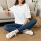 Spiritual Sunrise T-Shirt — "Shine" Minimalist Yoga Tee