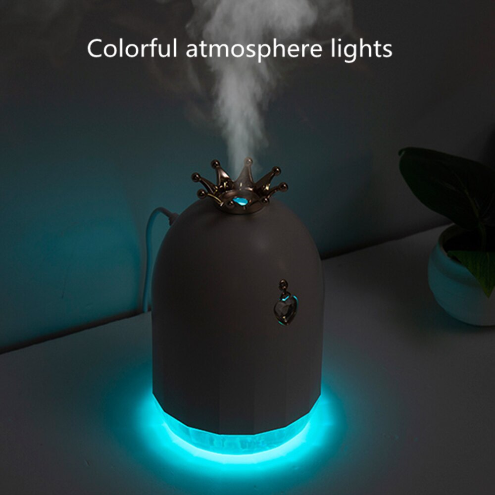 7-Color Mini Humidifier Creative Silent Home Mist Air Water Diffuser