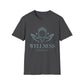 Spiritual Sunrise T-Shirt — "Shine" Minimalist Yoga Tee