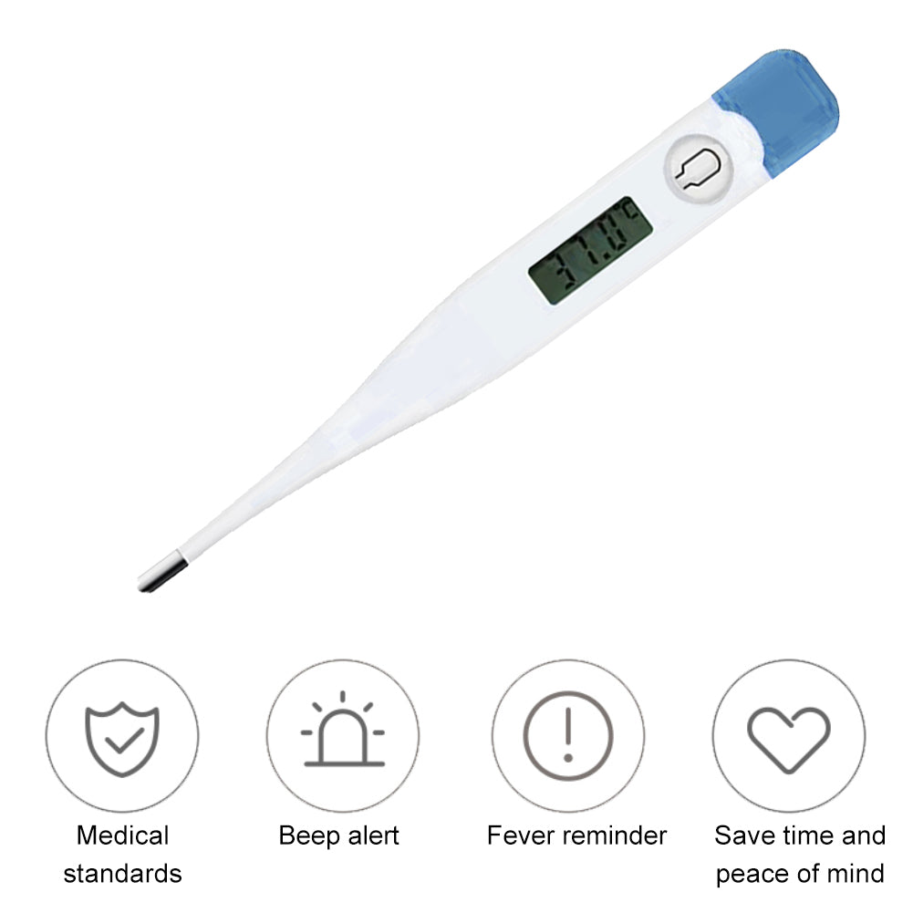 Digital LCD Medical Thermometer for Baby Adult Oral Underarm Use