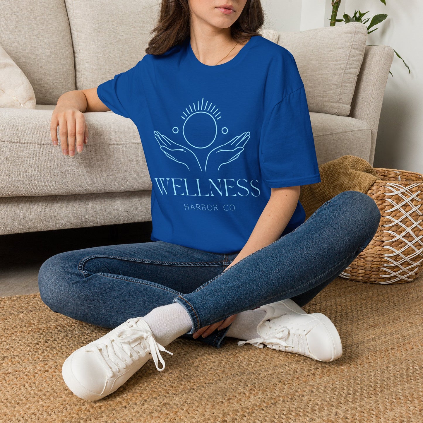 Spiritual Sunrise T-Shirt — "Shine" Minimalist Yoga Tee