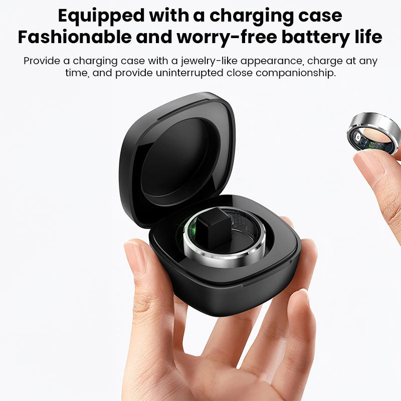 Smart Ring 2025 Heart Rate Sleep Oxygen Fitness Tracker 5ATM