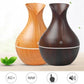 130ml Wood Grain Vase Essential Oil Diffuser Aromatherapy Humidifier