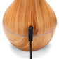 130ml Wood Grain Vase Essential Oil Diffuser Aromatherapy Humidifier