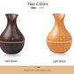 130ml Wood Grain Vase Essential Oil Diffuser Aromatherapy Humidifier