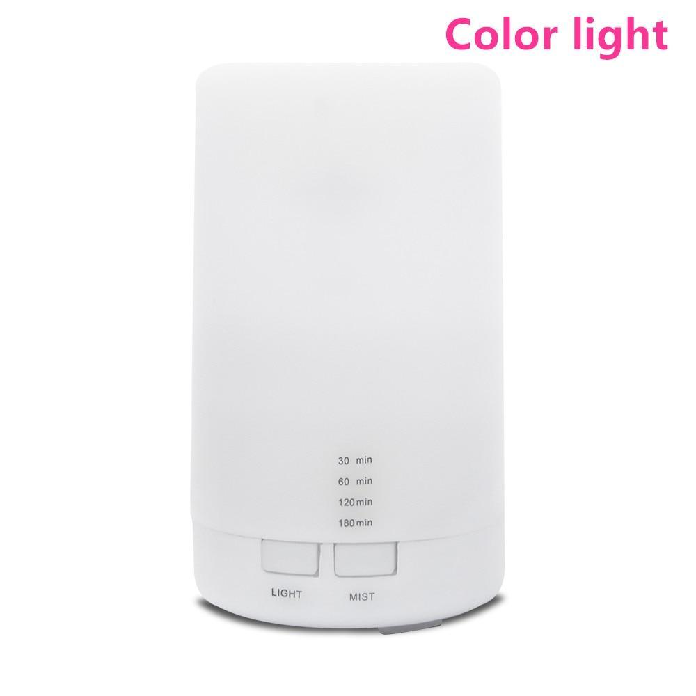 Mini Ultrasonic Air Humidifier USB Aromatherapy Diffuser 5-Color LED