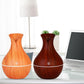 130ml Wood Grain Vase Essential Oil Diffuser Aromatherapy Humidifier
