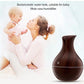 130ml Wood Grain Vase Essential Oil Diffuser Aromatherapy Humidifier