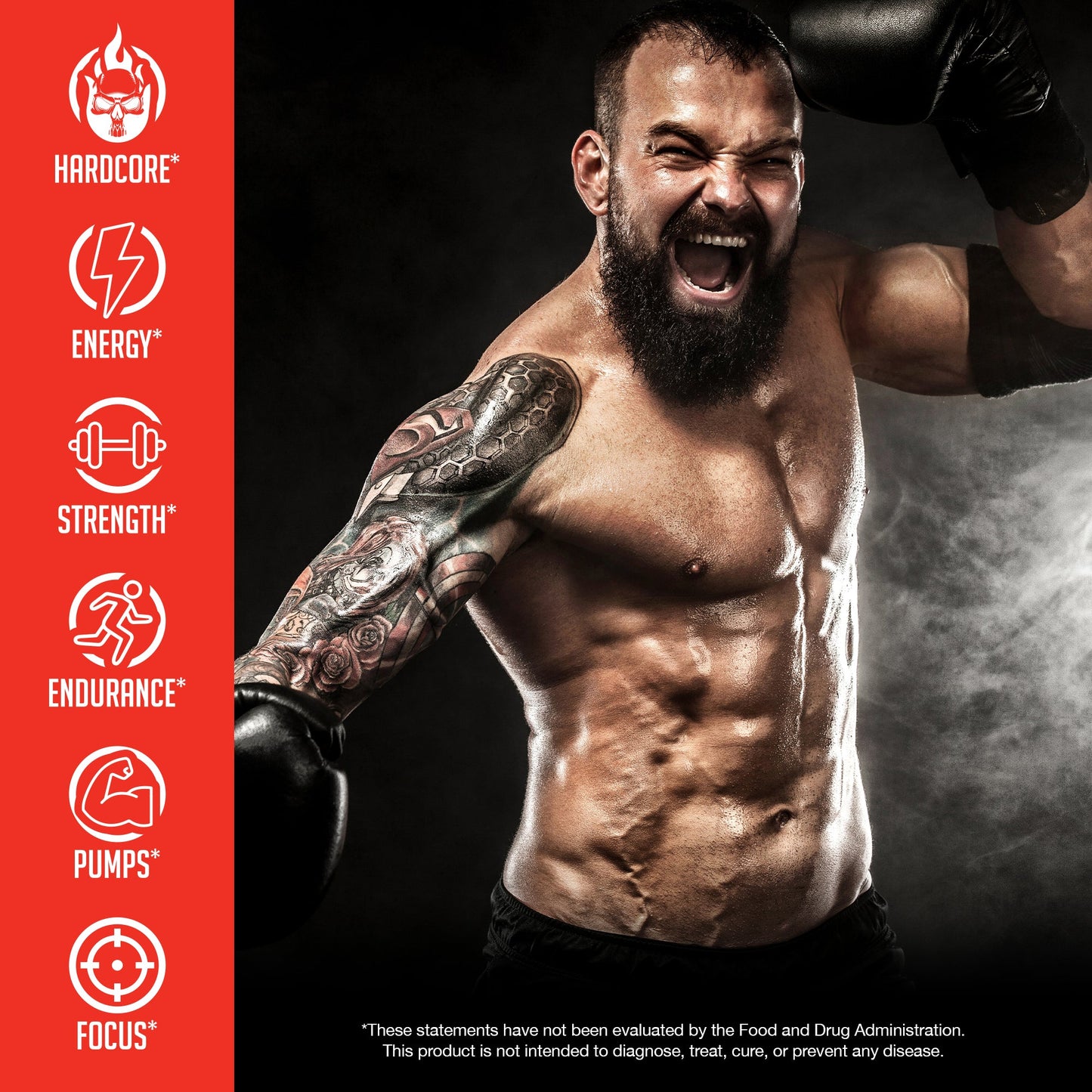 The Shadow Pre-Workout Energy Focus & Performance Booster