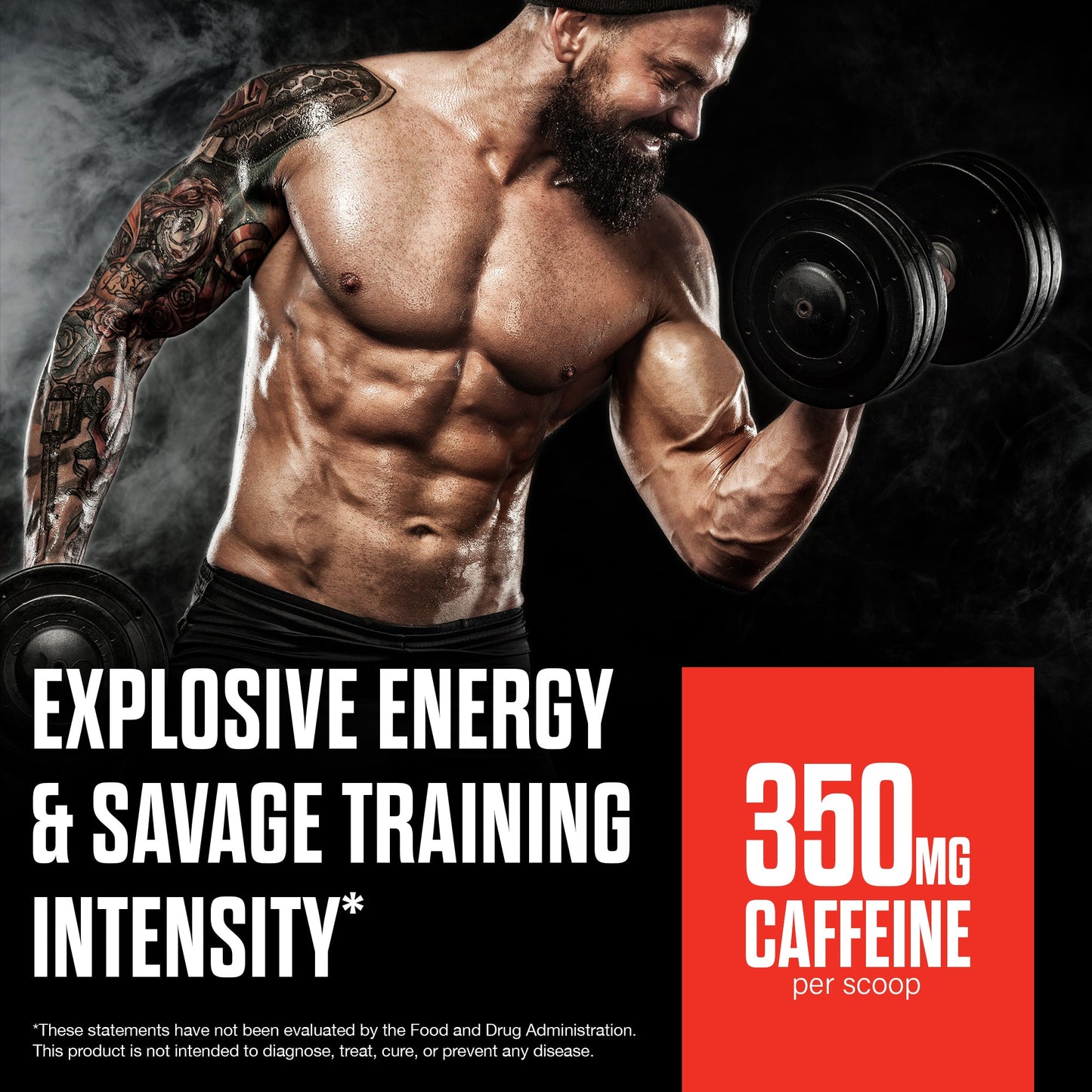 The Shadow Pre-Workout Energy Focus & Performance Booster