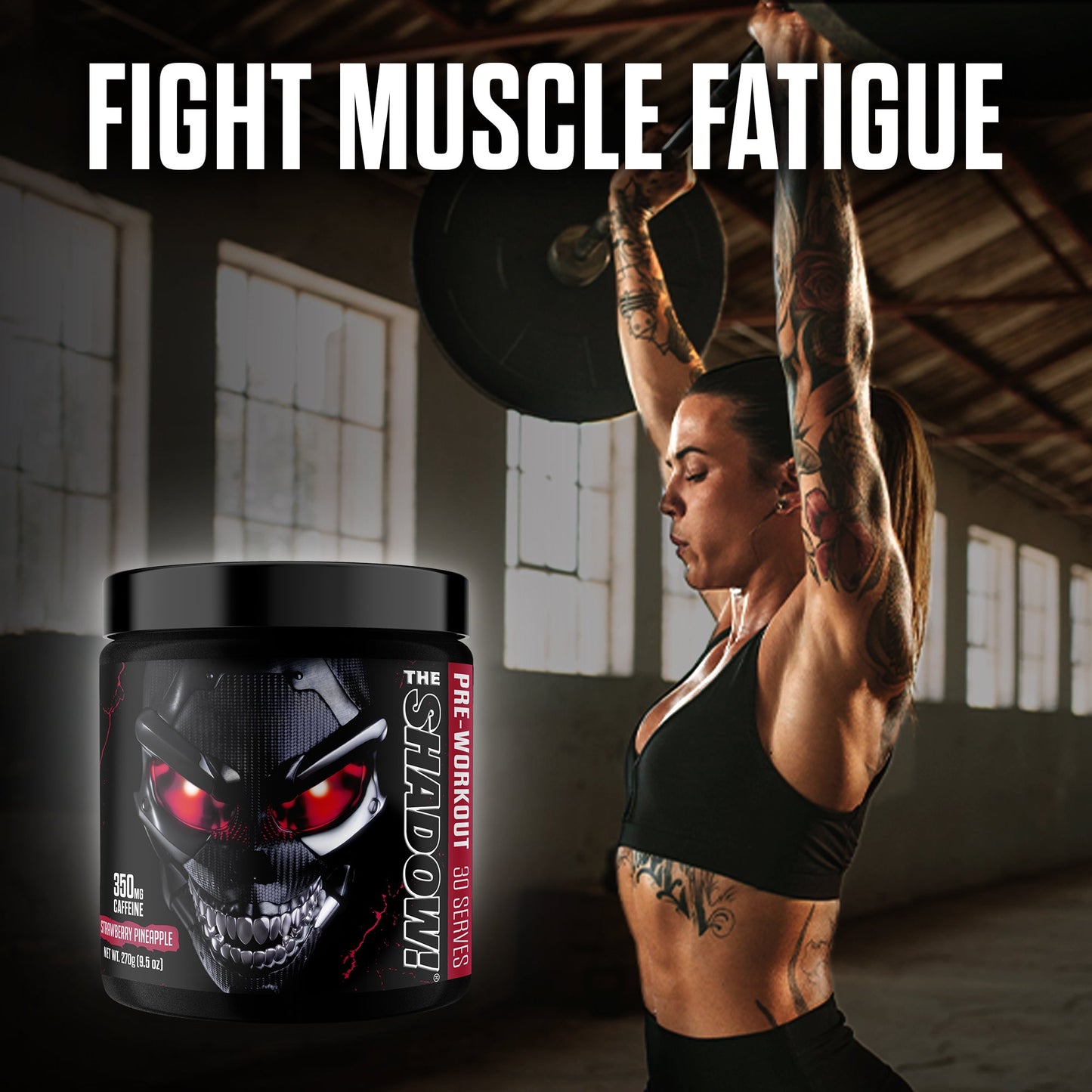 The Shadow Pre-Workout Energy Focus & Performance Booster