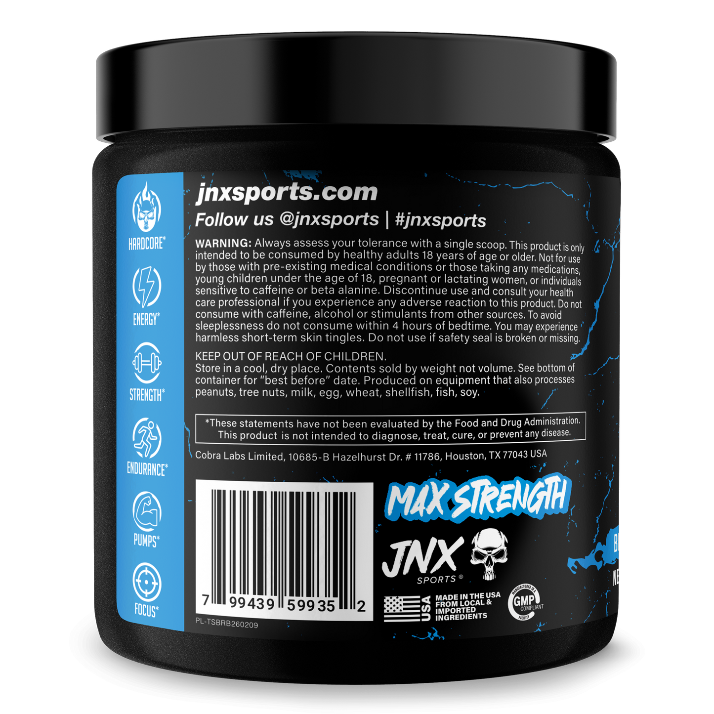The Shadow Pre-Workout Energy Focus & Performance Booster