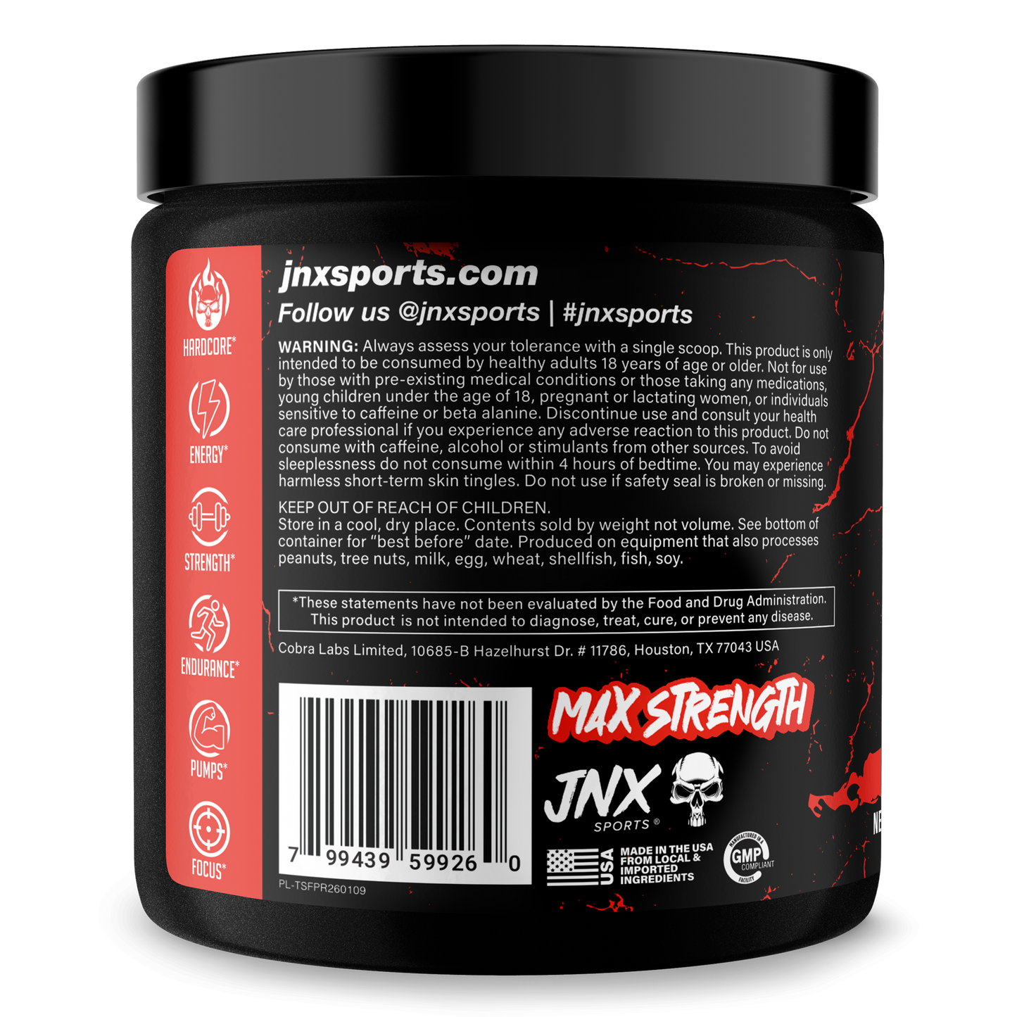 The Shadow Pre-Workout Energy Focus & Performance Booster