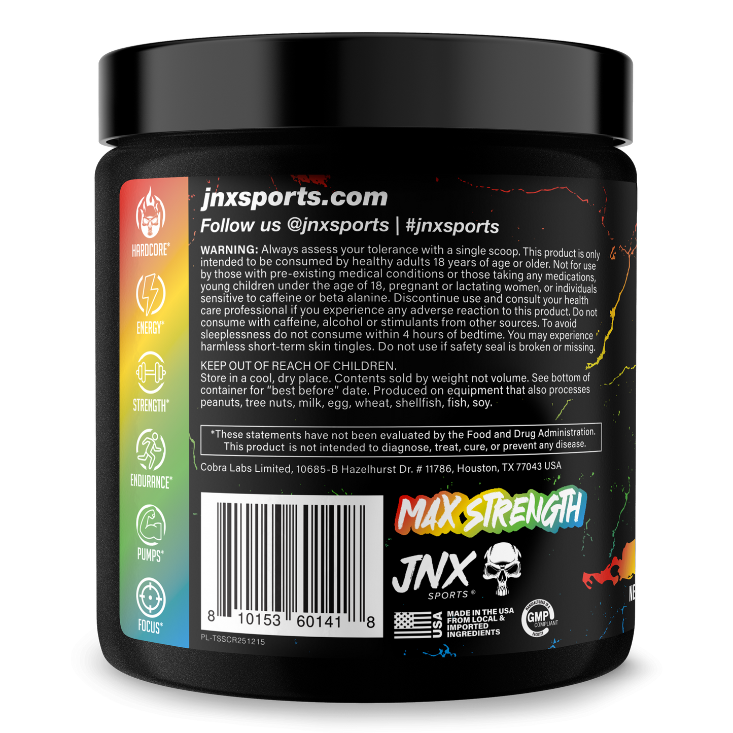 The Shadow Pre-Workout Energy Focus & Performance Booster