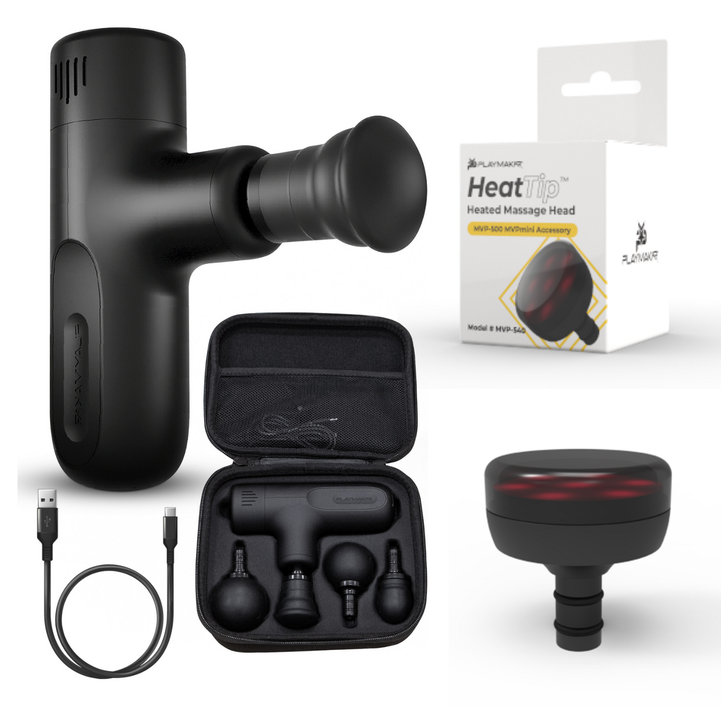 Percussion Massage System Deep Tissue Muscle Recovery Device