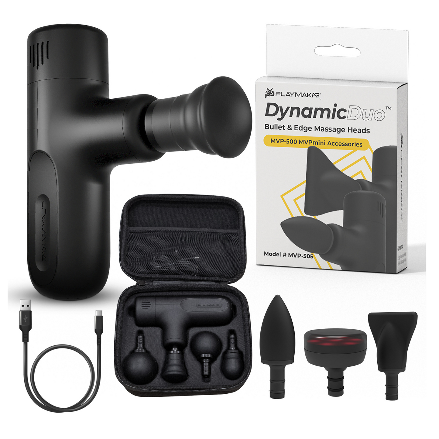 Percussion Massage System Deep Tissue Muscle Recovery Device