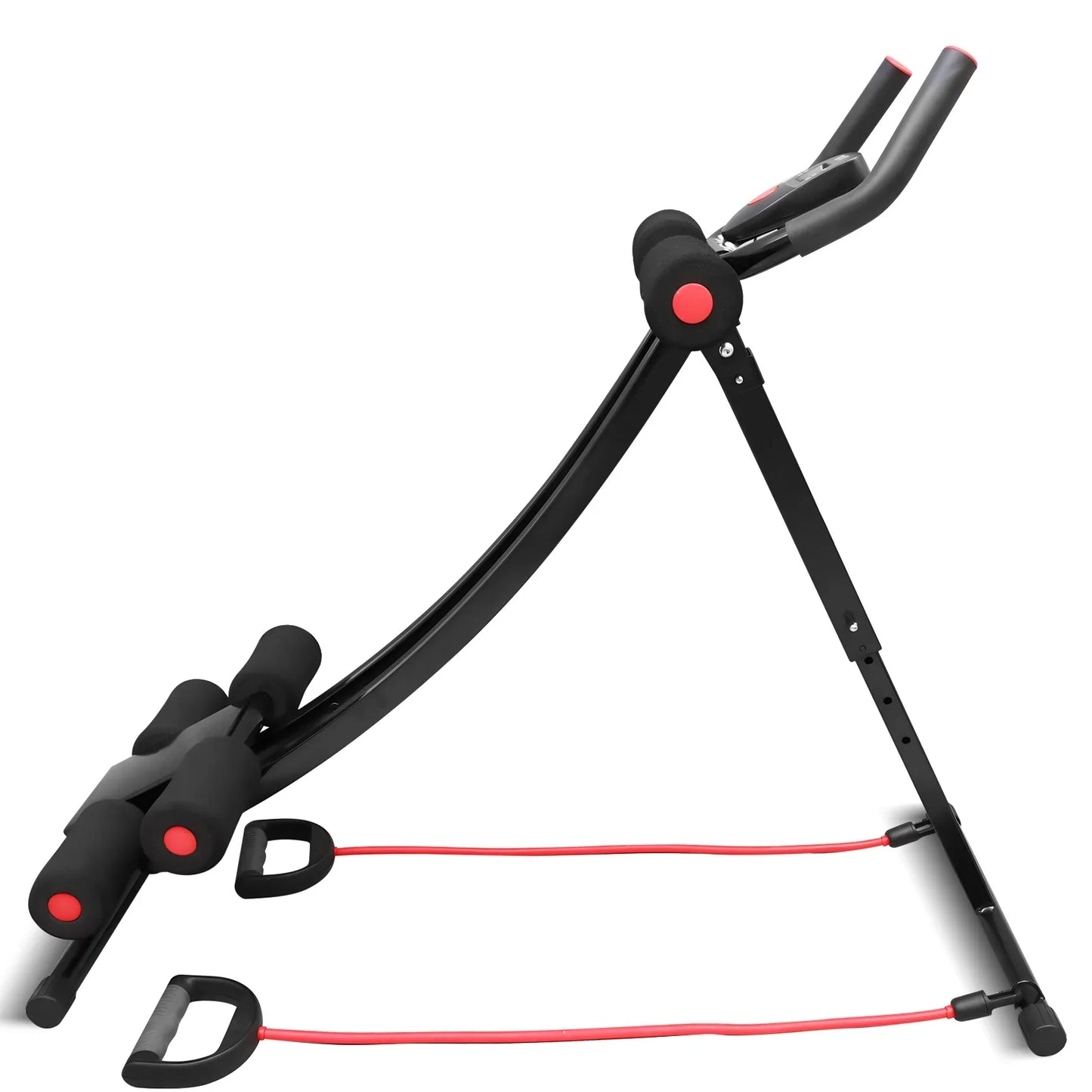 Foldable Ab Machine Core & Abdominal Trainer Home Gym Equipment LCD