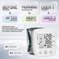 Digital Wrist Blood Pressure Monitor Automatic BP Cuff Voice LCD Display