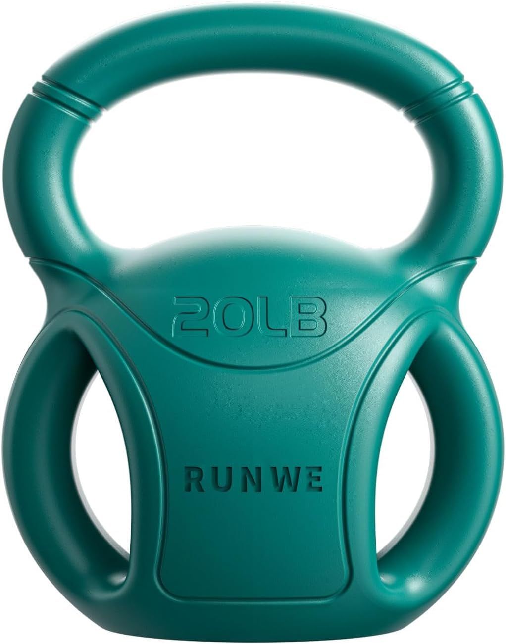 3-Handle Kettlebell Weight 5–20 lb Core Training & Home Gym Fitness