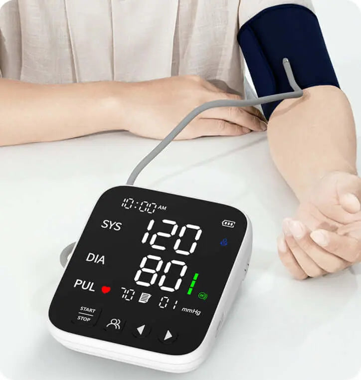 Med-Pat BP-S Arm Blood Pressure Monitor FDA Cleared One-Touch Operation