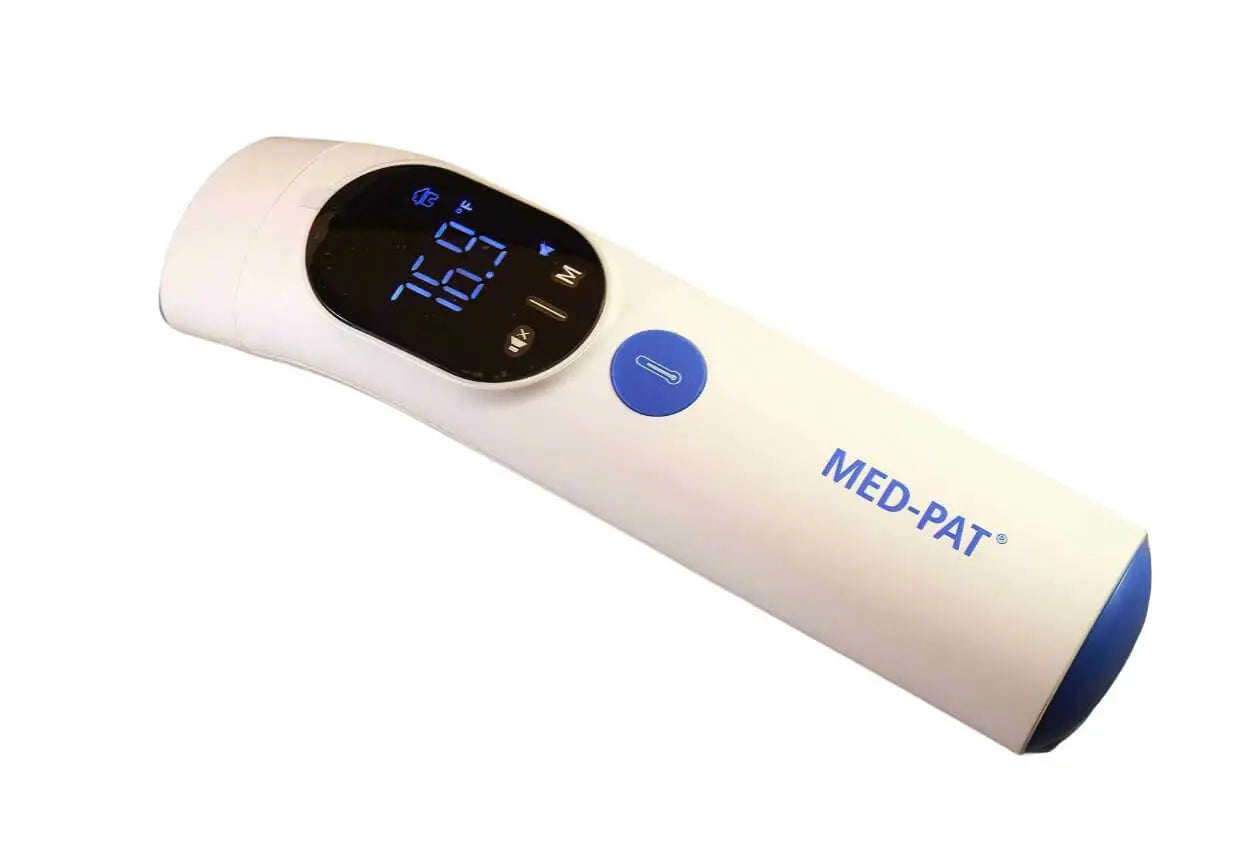 Med-Pat TH-1 4-in-1 Digital Infrared Ear Forehead Thermometer FDA Cleared