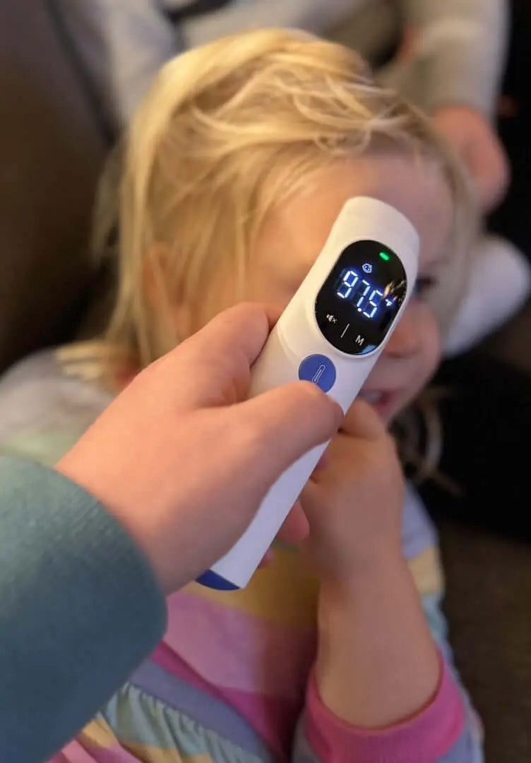 Med-Pat TH-1 4-in-1 Digital Infrared Ear Forehead Thermometer FDA Cleared