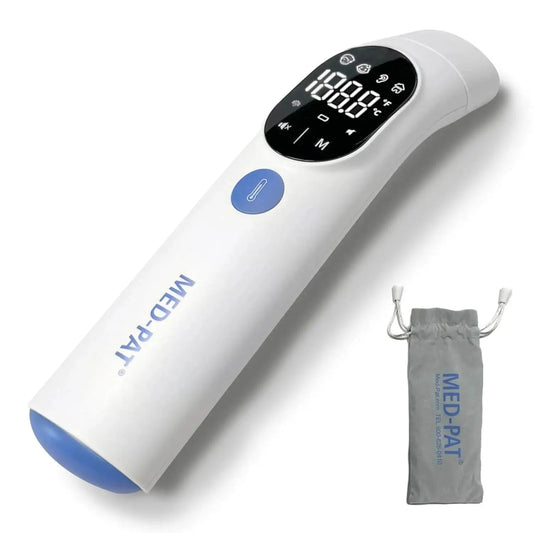 Med-Pat TH-1 4-in-1 Digital Infrared Ear Forehead Thermometer FDA Cleared