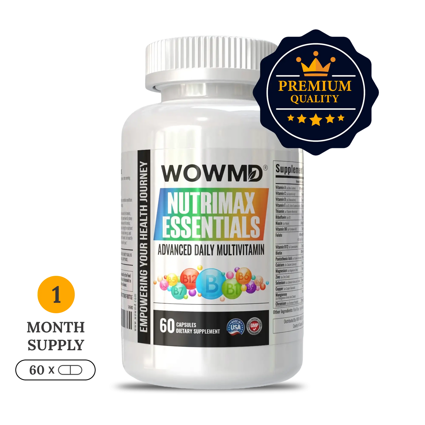 Essentials Advanced Daily Multivitamin Complete Nutrient Support