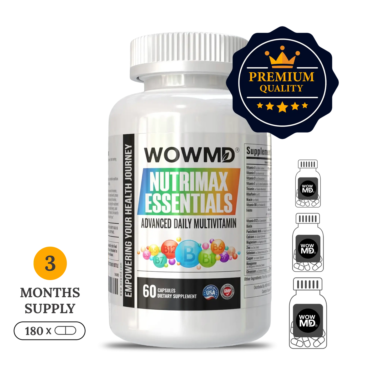 Essentials Advanced Daily Multivitamin Complete Nutrient Support