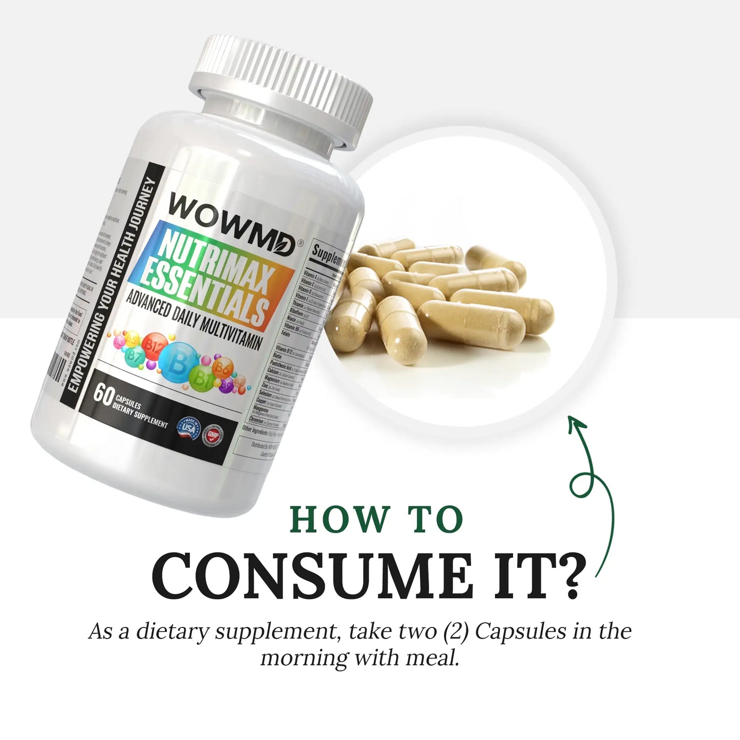 Essentials Advanced Daily Multivitamin Complete Nutrient Support